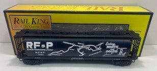 MTH 30-75631 O Richmond,Fredericksbug & Potomac 4-Bay Cylindrical Hopper Car