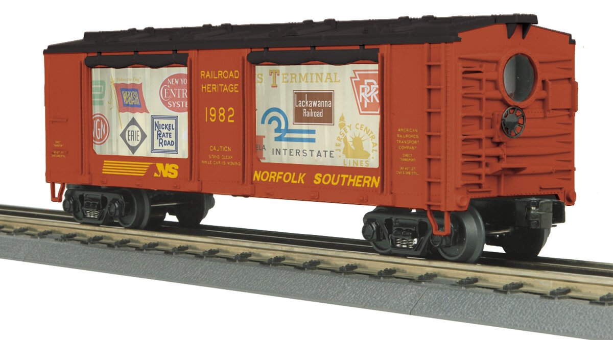 MTH 30-79472 O Norfolk Southern Operating Aquarium Car #1982