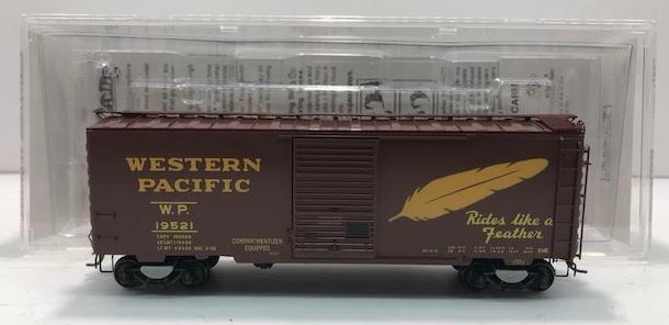 Kadee 4822 HO Western Pacific PS-1 40' Boxcar with 7' Youngstown Door #19521