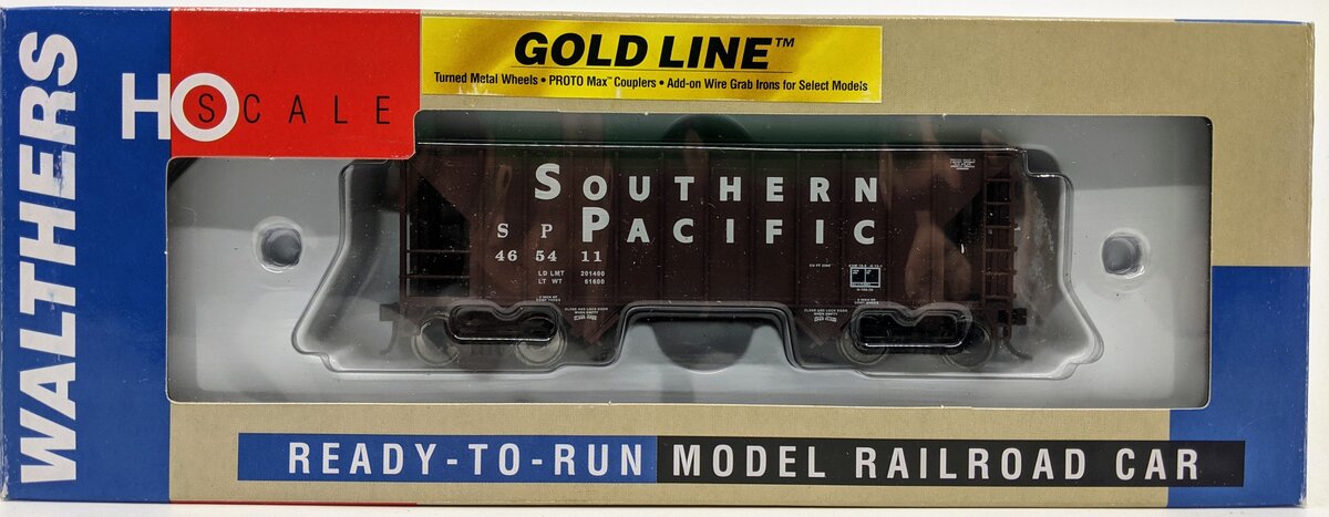 Walthers 932-7412 HO Southern Pacific Greenville 100 Ton Twin Hopper #465411