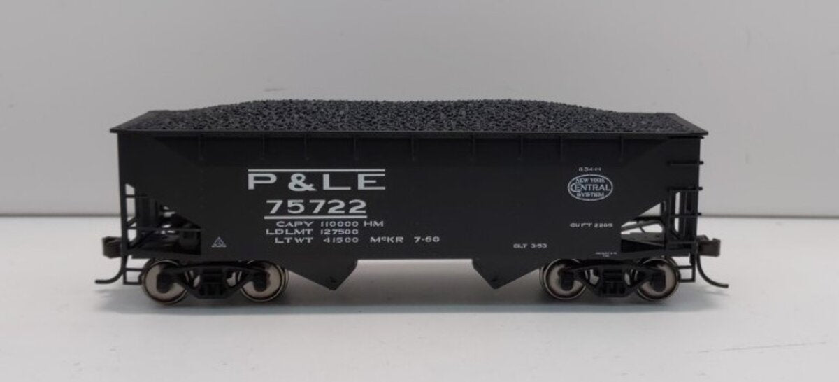Atlas 20000984 HO Trainman 2-Bay Offset Hopper, P&LE #75722