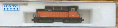 Kato 176-4364 N Scale Milwaukee Road NW2 Diesel Switcher #668