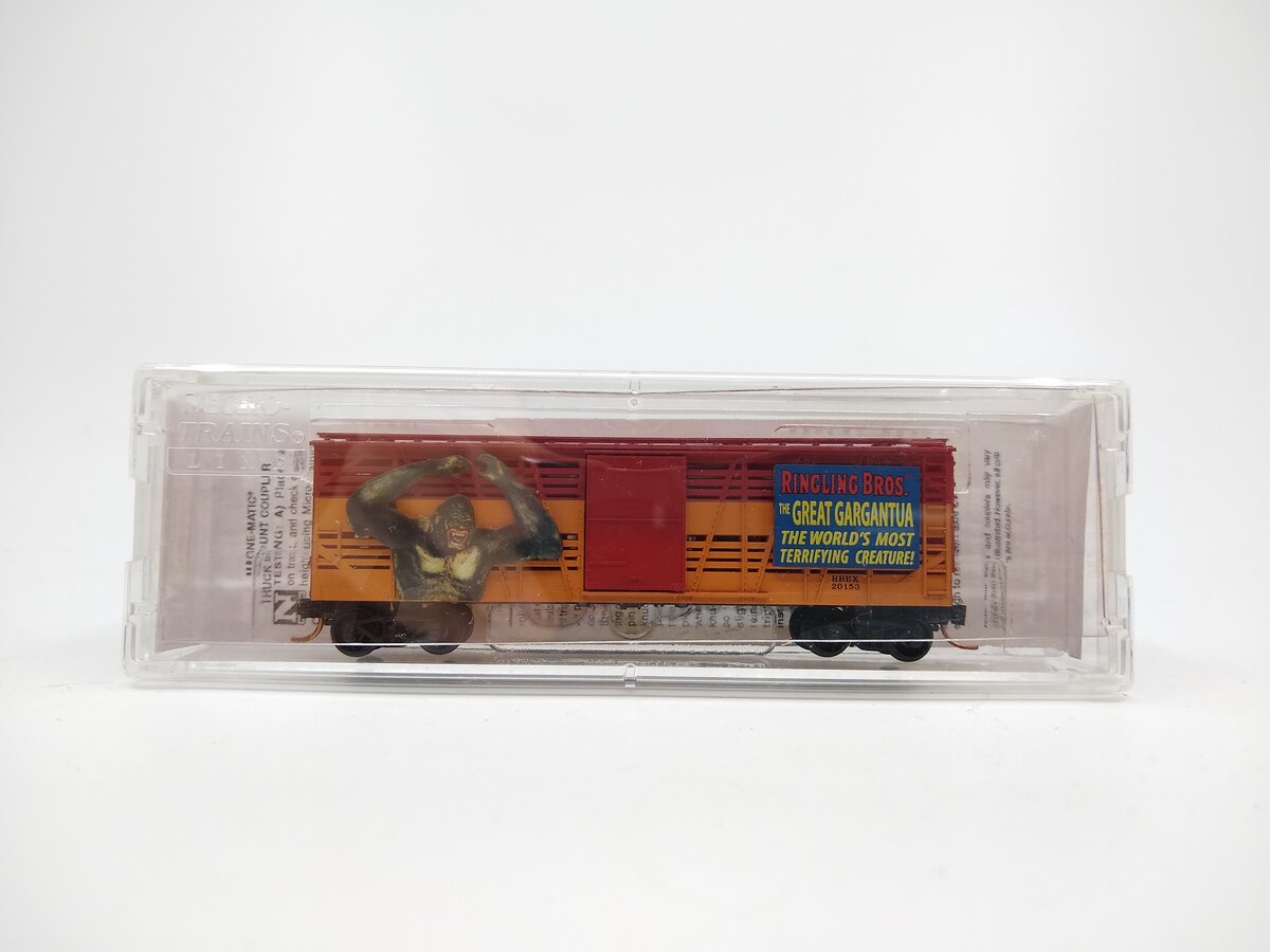 Micro-Trains 03500190 N Scale Ringling Bros. 40' Despatch Stock Car #20153