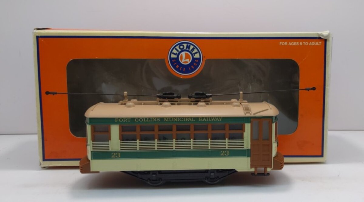 Lionel 6-28421 O Gauge Fort Collins Powered Trolley