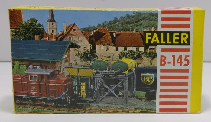 Faller B-145 HO Scale Diesel Fuel Depot Kit