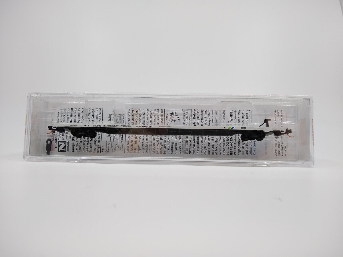 Micro-Trains 07100030 N Erie Western 89' 4" TOFC Flatcar #280005