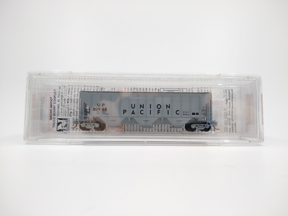 Micro-Trains 09600101 N Union Pacific PS-2 3-Bay High Side Covered Hopper #80968