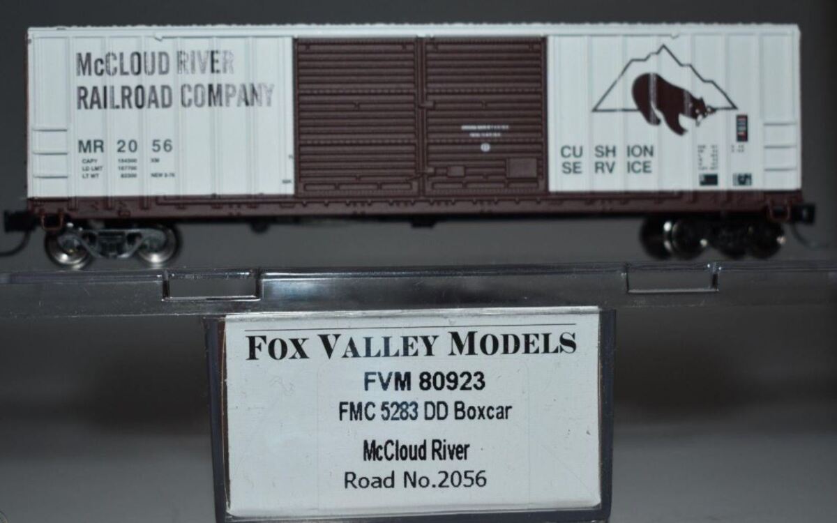 Fox Valley Models 80923 DD McCloud Boxcar #2056