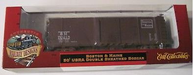 Ertl 4987 HO Boston & Maine 50' USRA Double Sheathed Boxcar #70215