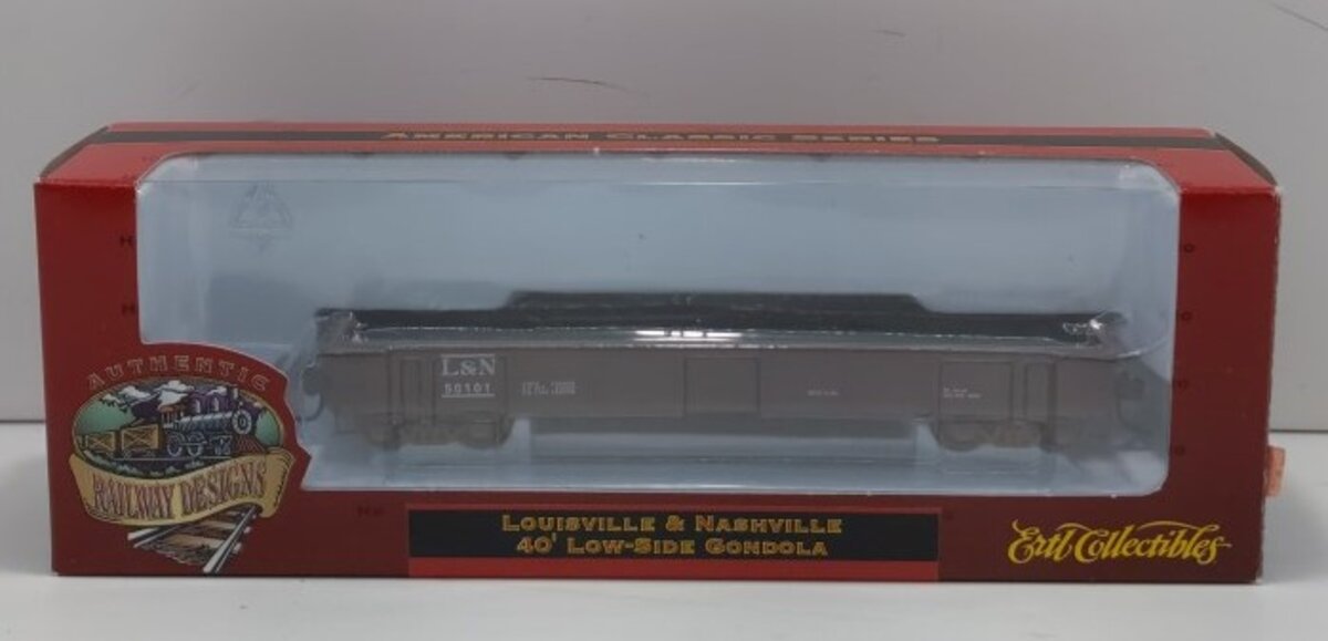 Ertl 1381 HO Louisville & Nashville 40' Low Side Gondola #50101