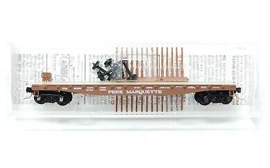 Micro-Trains 04500260 N Pere Marquette 50' Fishbelly Side Flatcar #16681