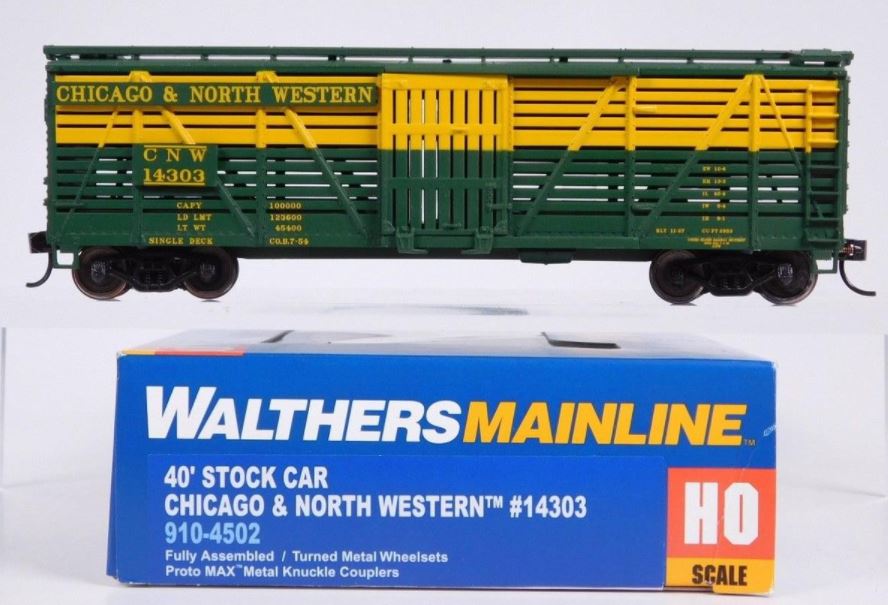 Walthers 910-4502 40' Stk Cr CNW #14303