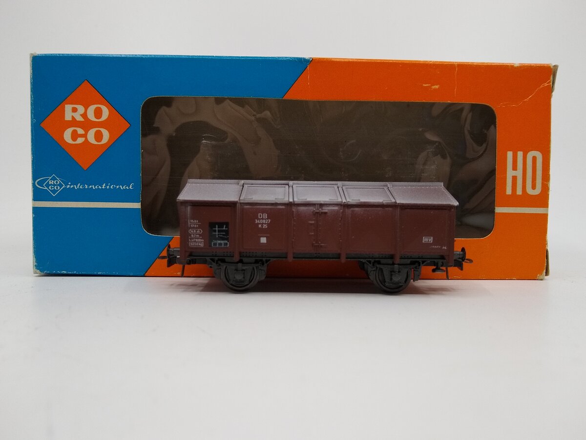 Roco 4313 HO Scale DB Klappdeckelwagen Freight Car