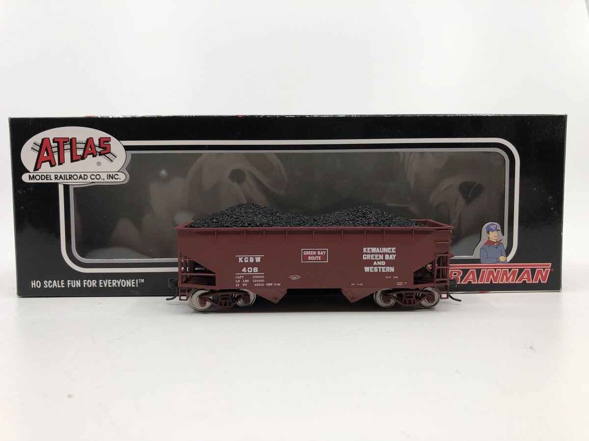 Atlas 18904 KGB&W 2-Bay Offset Hopper