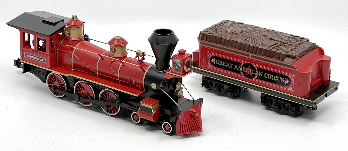 MTH 30-1585-1 4-6-0 Great American Circus Steam Engine w/PS3 #1