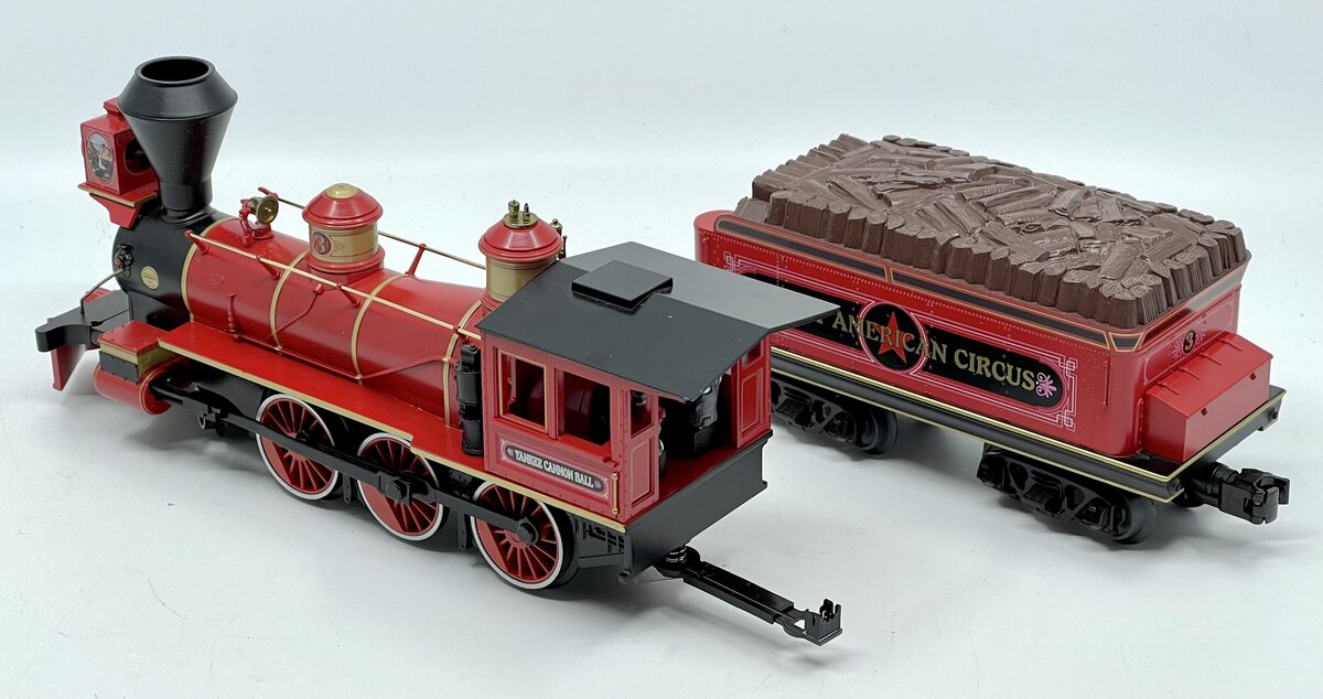 MTH 30-1585-1 4-6-0 Great American Circus Steam Engine w/PS3 #1
