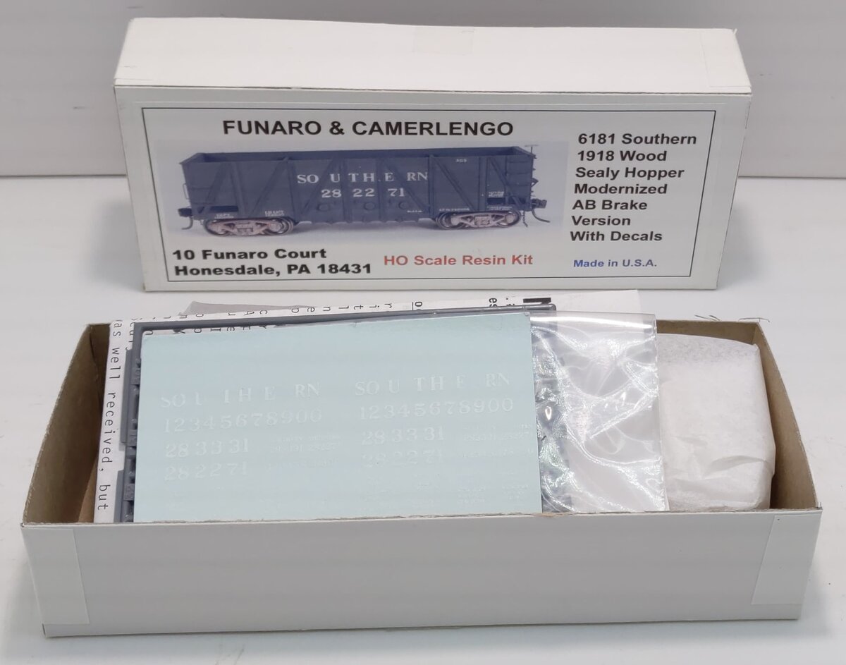 Funaro & Camerlengo 6181 Southern 1918 Wood Sealy Hopper Kit