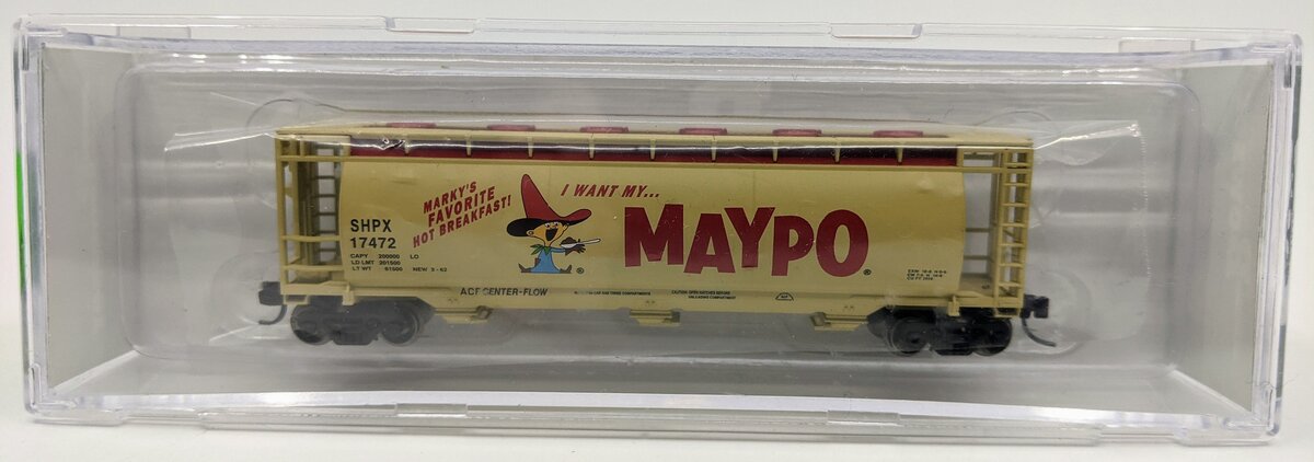 Bowser 37838 N Scale Maypo Cylindrical Hopper #17472