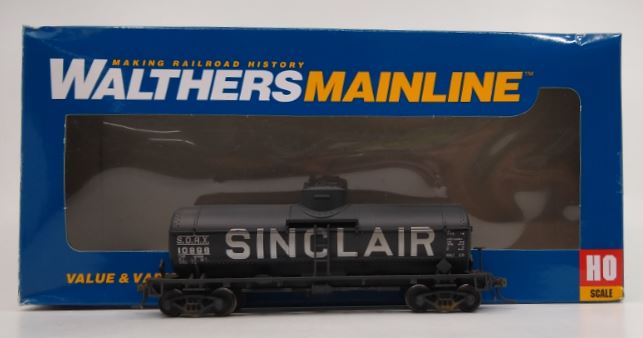 Walthers 910-1009 HO Scale 36' 10K Tank Car Sinclair SDRX #10896