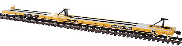 Walthers 932-40804 HO TTWX All Purpose Flat Car W/ ACF Hitches # 991177