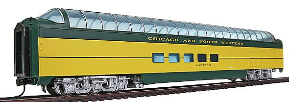Walthers 6881 C&NW PS Super Dome Powder River