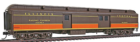 Walthers 932-10524 HO Scale 70' ACF HWT Baggage Illinois Central
