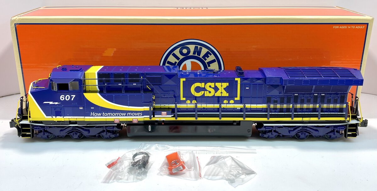 Lionel 6-38413 CSX Heritage AC6000 Diesel Locomotive #607
