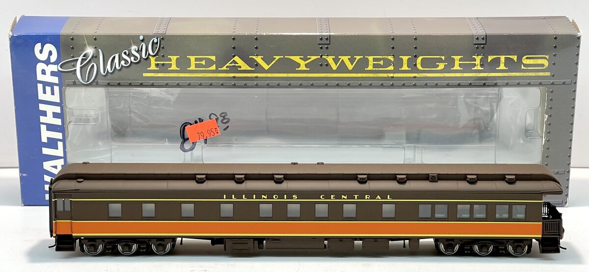Walthers 932-10268 HO Illinois Central Pullman Heavyweight Observation Car