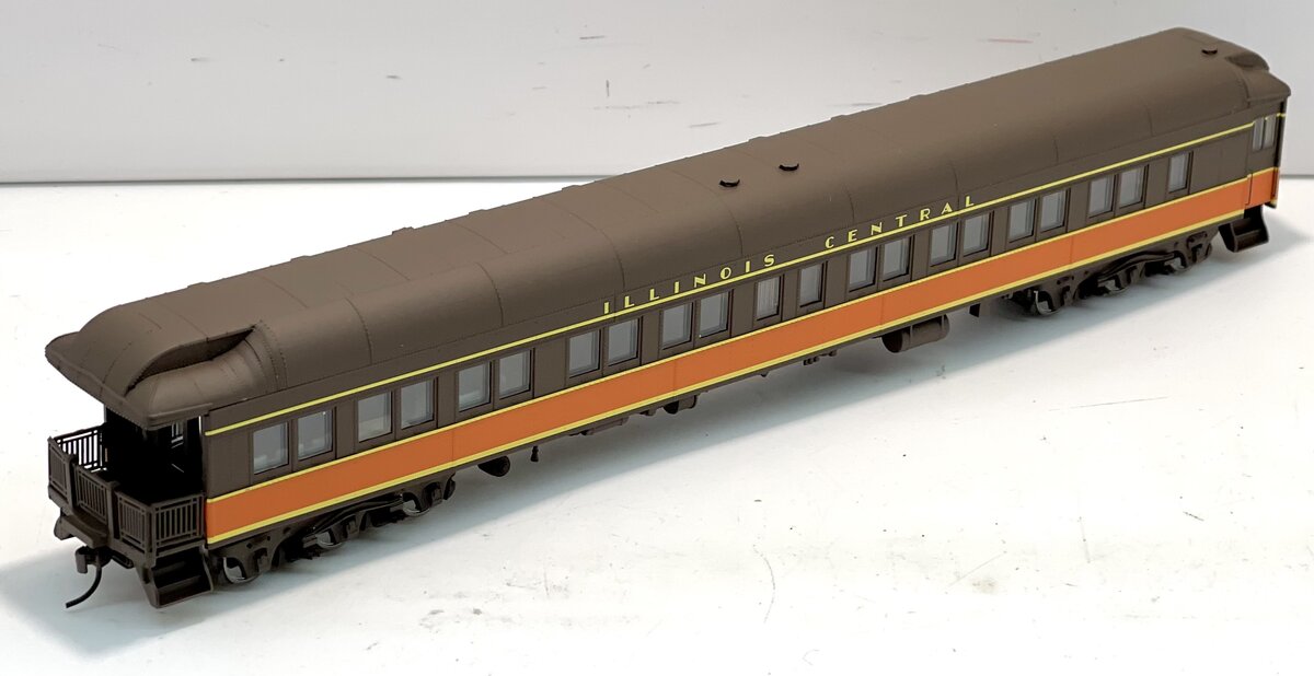Walthers 932-10268 HO Illinois Central Pullman Heavyweight Observation Car