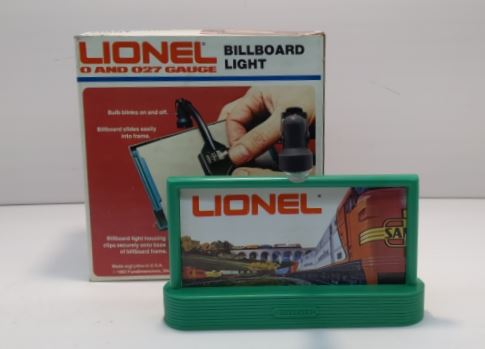 Lionel 6-2307 O Gauge Lighted Blinking Billboard
