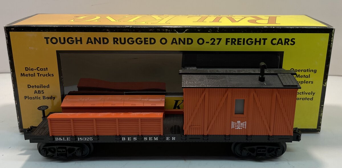 MTH 30-79292 B&LE Crane Tender Car