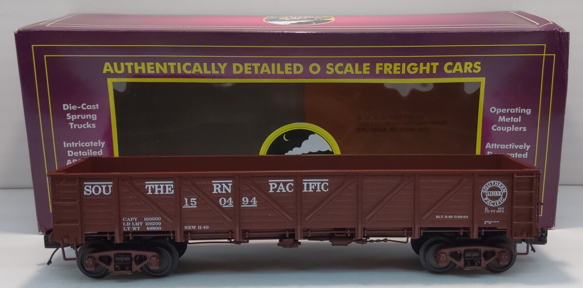 MTH 20-98086 Southern Pacific 50 Ton Composite Drop Bottom Gondola #150494