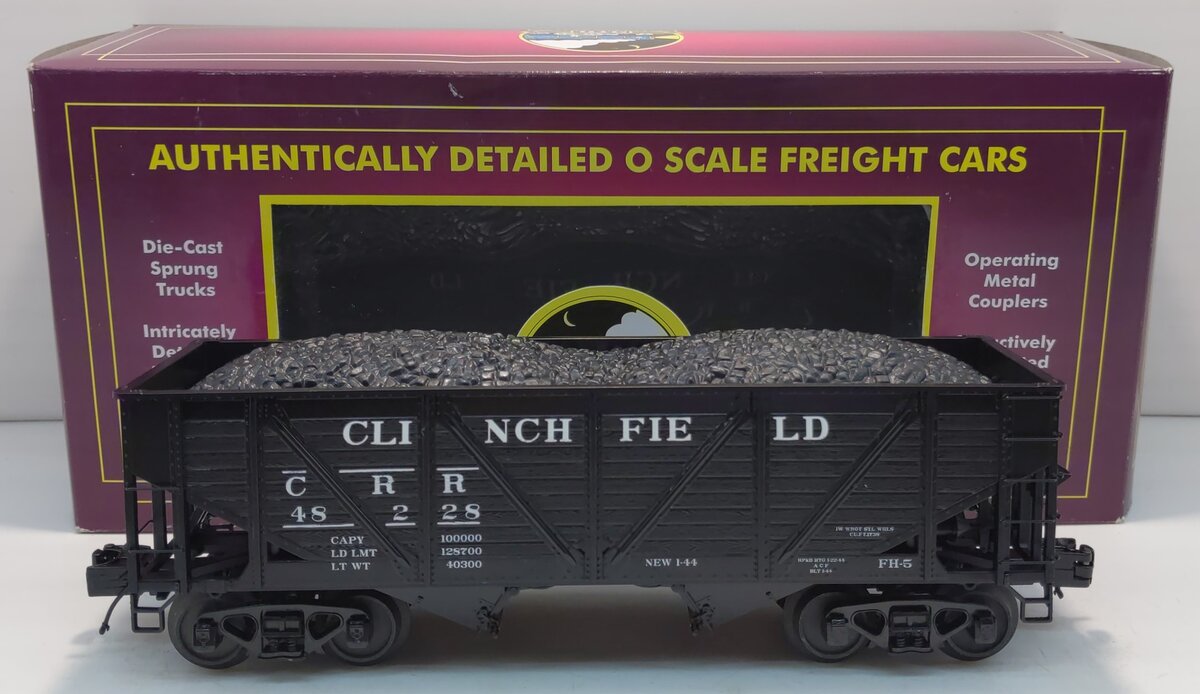 MTH 20-97279 O Clinchfield 34' Composite Hopper Car #48228
