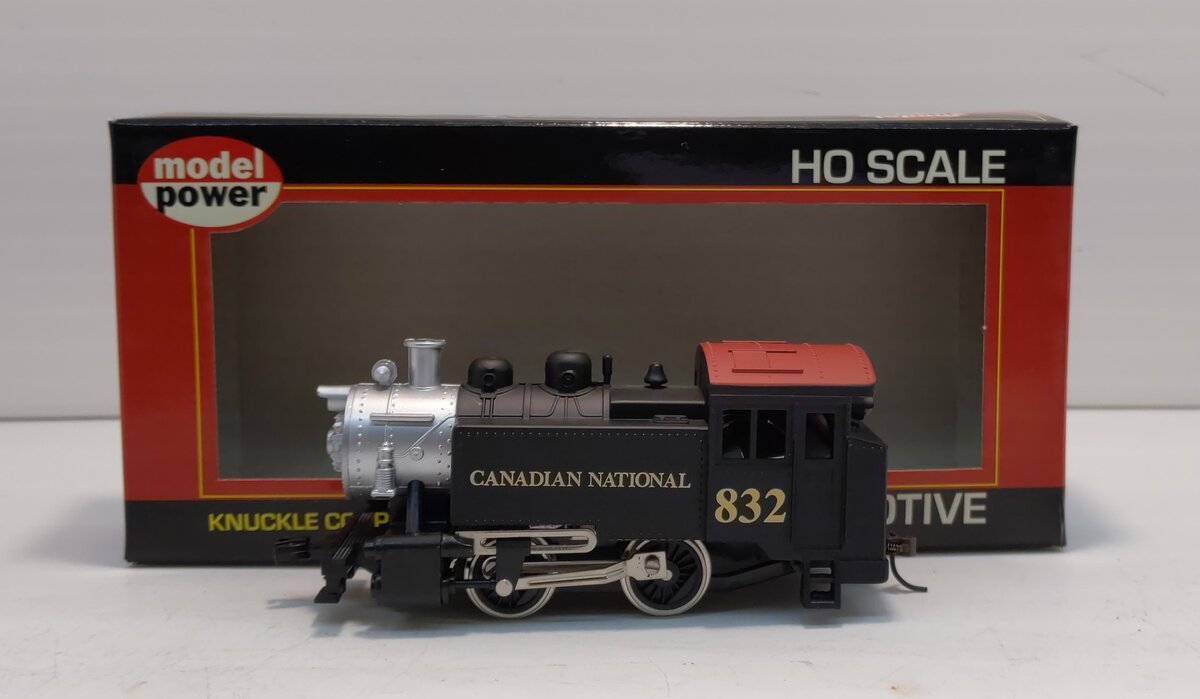 Model Power 96502 HO Canadian National 0-4-0 Tank Steam Locomotive (Powered)