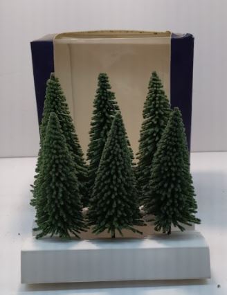 Bachmann 32001 Scene Scapes 5"-6" Pine Trees (Set of 6)