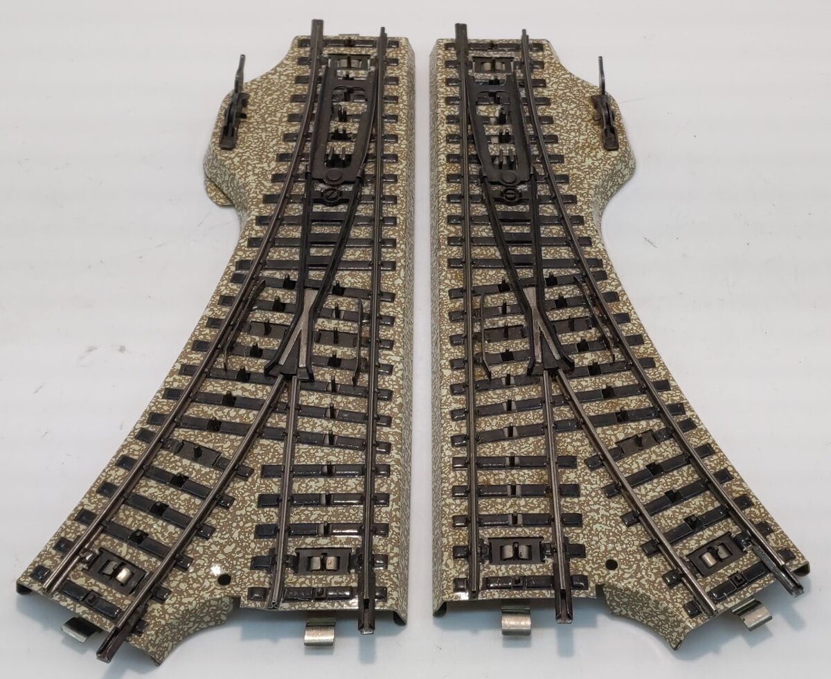 Marklin 5121 HO Scale Manual Left & Right Hand Switch Turnout Pair (Pack of 2)