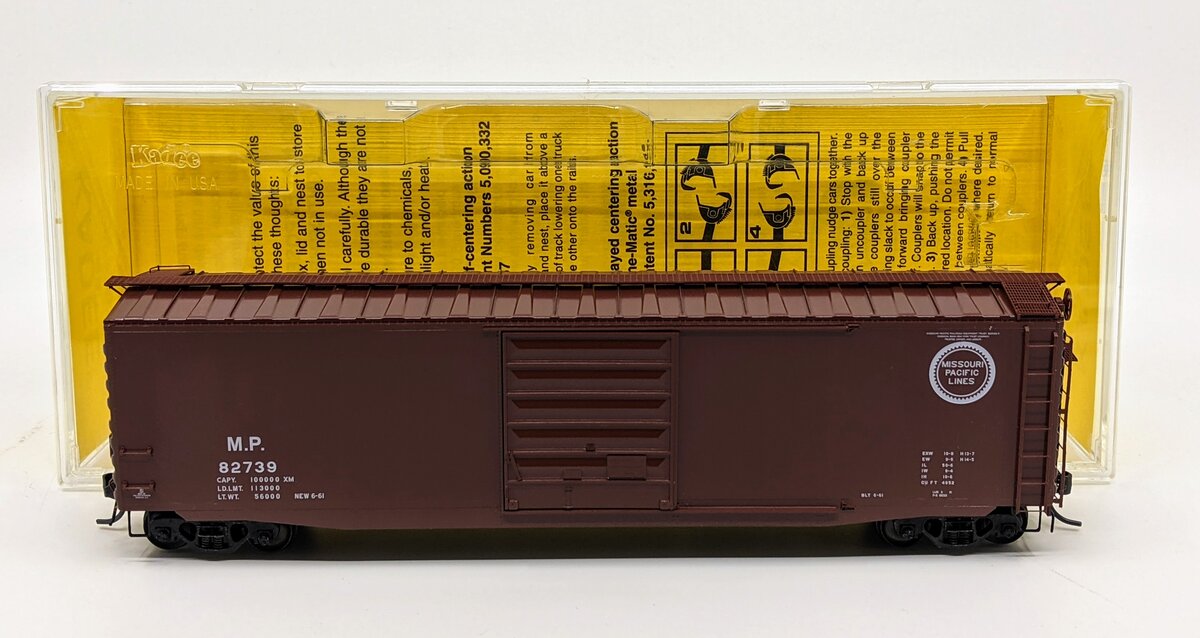 Kadee 6102 HO Missouri Pacific 50' PS-1 Boxcar #82739