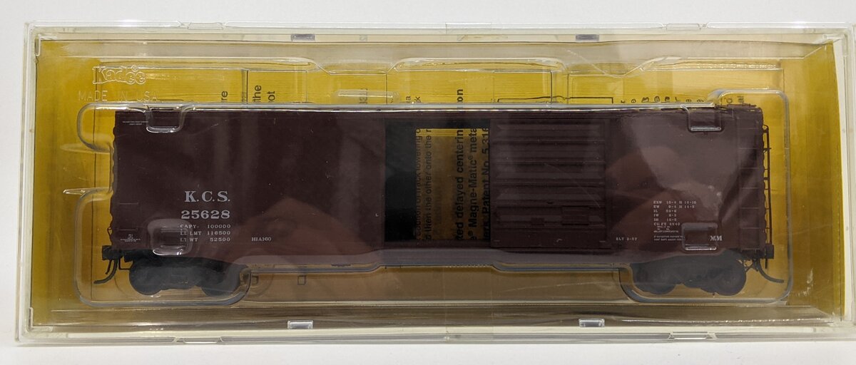 Kadee 6001 HO Kansas City Southern 50' PS-1 Boxcar #25628