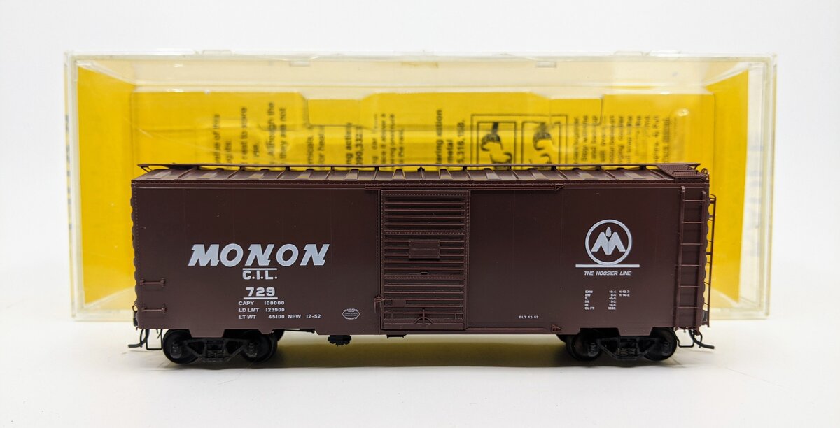 Kadee 4001 HO Monon CIL 40' PS-1 Single Door Boxcar #729