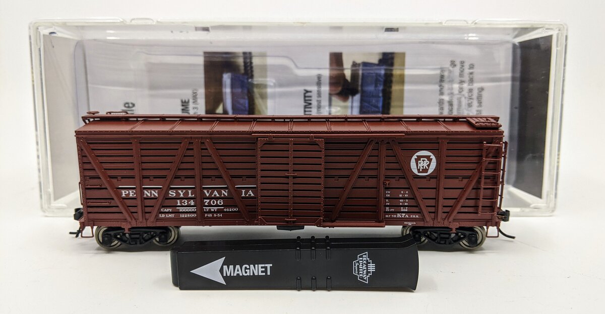 Broadway Limited 5886 HO Pennsylvania Cattle Sounds K7 Stock Car