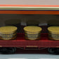 Lionel 6-81990 O Gauge Christmas Gondola with Reindeer Feed Vats #1888