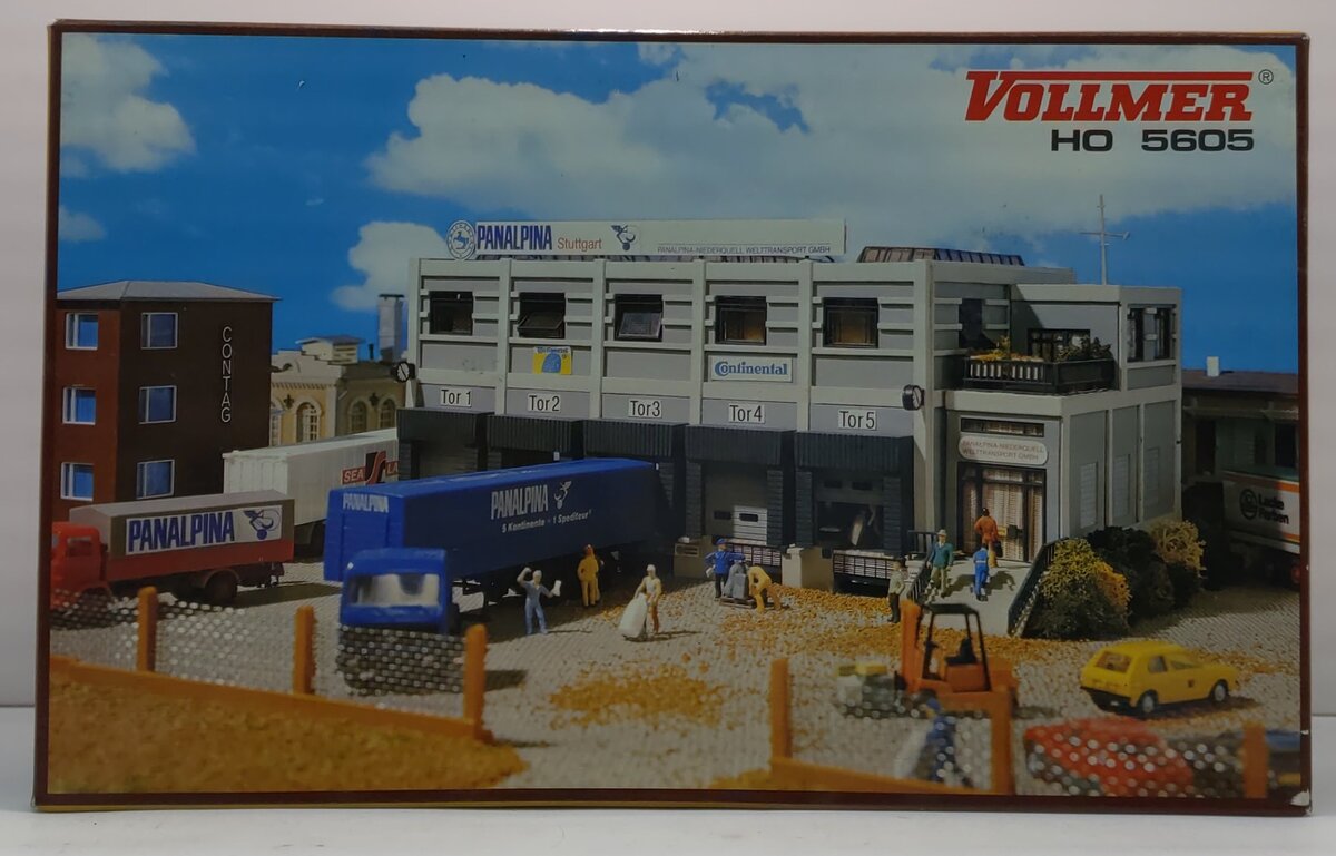 Vollmer 5605 HO Modern Truck Terminal Building Kit