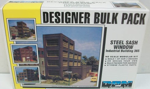 DPM 36500 HO Steel Sash Window Industrial Designer Bulk Pack Building Kit