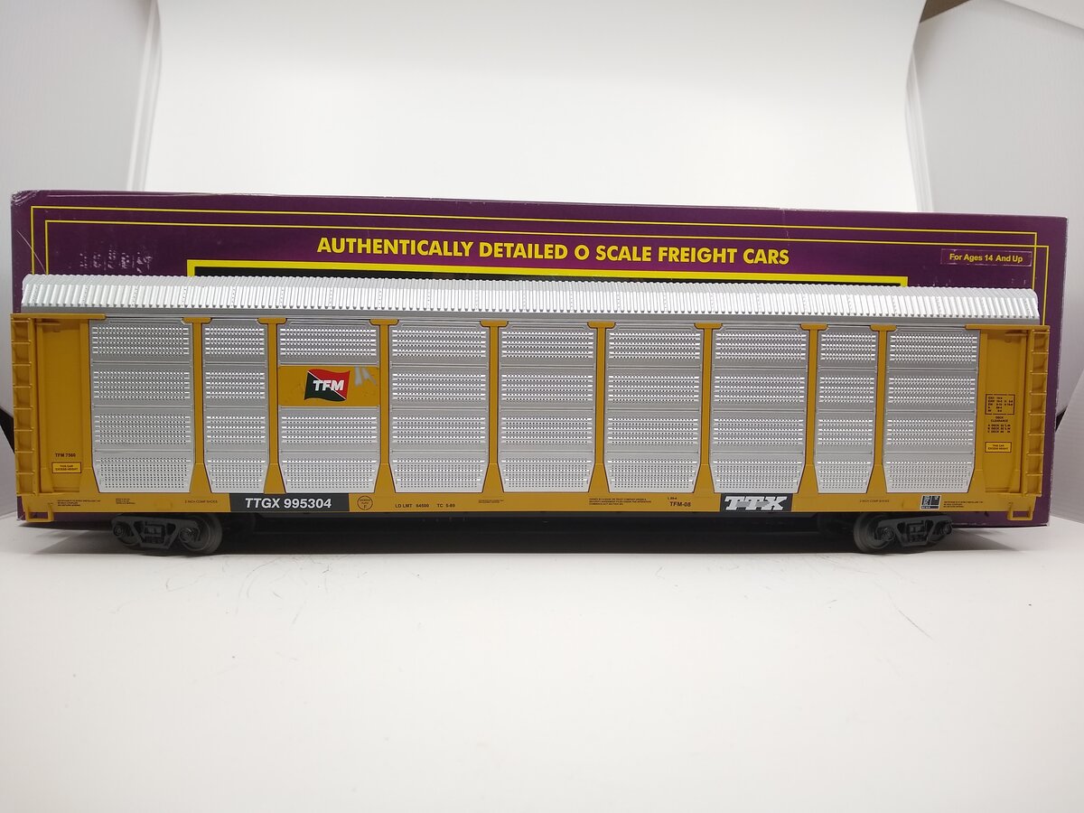 MTH 20-98628 O Scale KCS de Mexico Corrugated Auto Carrier
