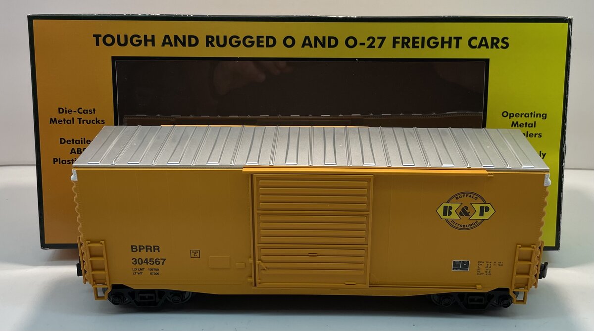 MTH 30-74847 O B&P 40' High Cube Boxcar