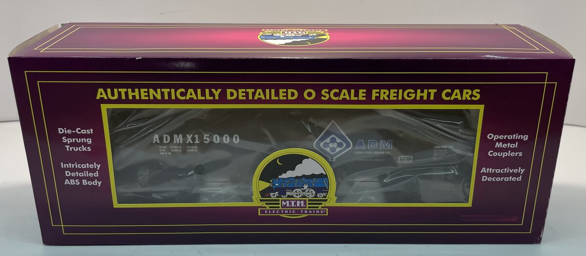 MTH 20-96720 O Archer-Daniels-Midland Tank Car - 3-Rail ADMX #15005