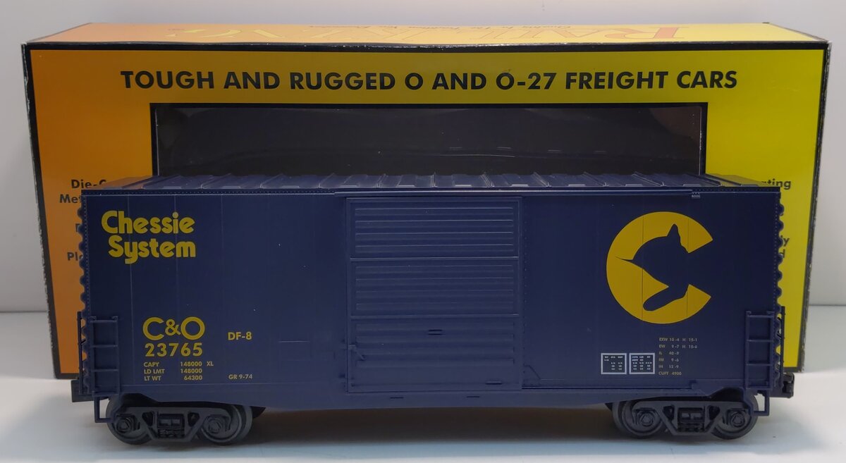 MTH 30-74815 O Chessie 40' High Cube Boxcar
