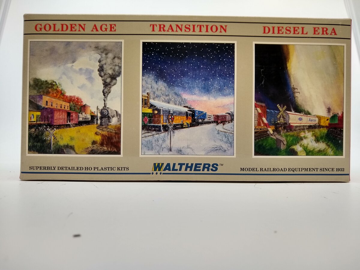Walthers 932-5406 HO Santa Fe 100 Ton Cement Covered Hopper #350028