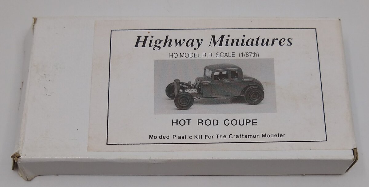 Jordan Products 243 243 HO Scale Hot Rod Coupe Kit