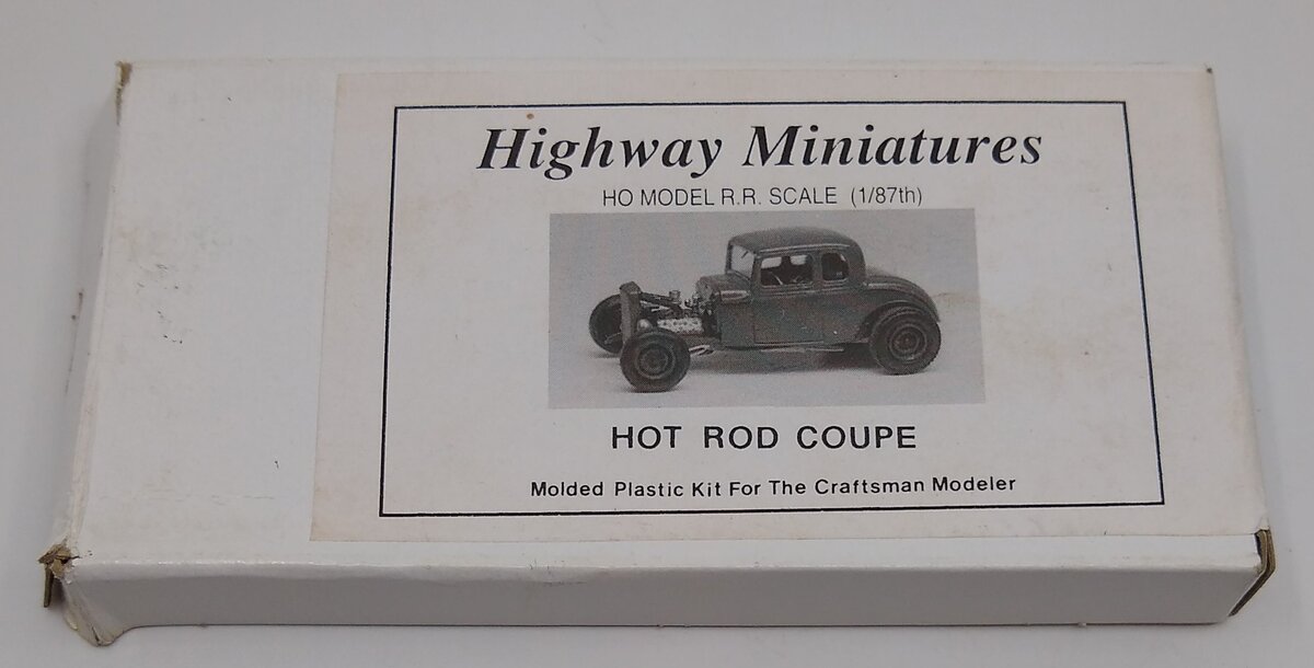 Jordan Products 243 HO Scale Hot Rod Coupe Kit